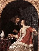 Frans van Mieris A Meal of Oysters oil painting